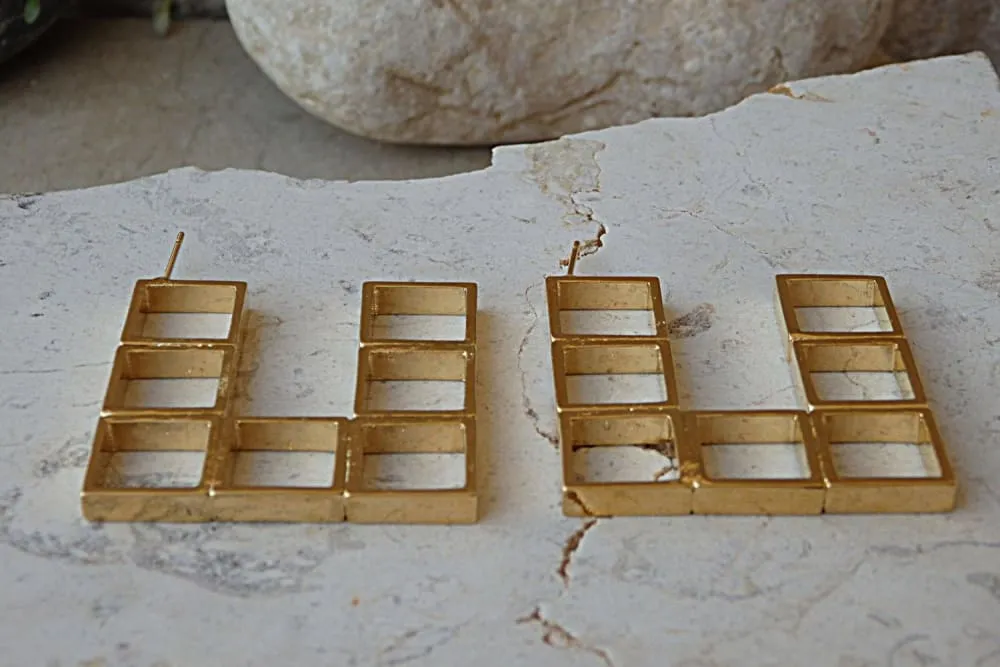 Square Hoop Earrings