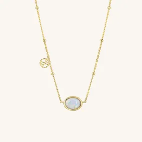 St Clair Created Opal Necklace