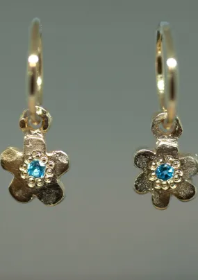 Teeny Tiny Flower Earrings G/P