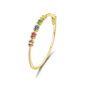 THIALH - Rainbow - Sterling Silver Bangle