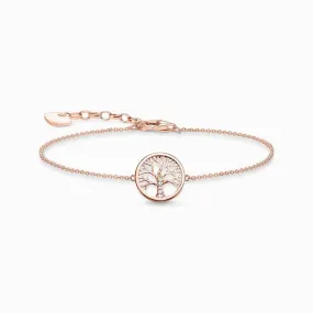 Thomas Sabo Bracelet - Tree Of Love - Rose Gold