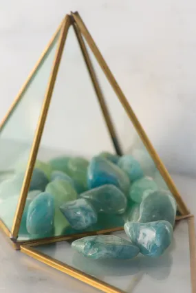 Tumbled Aquamarine