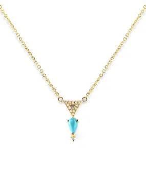 Turquoise Ethereal Necklace