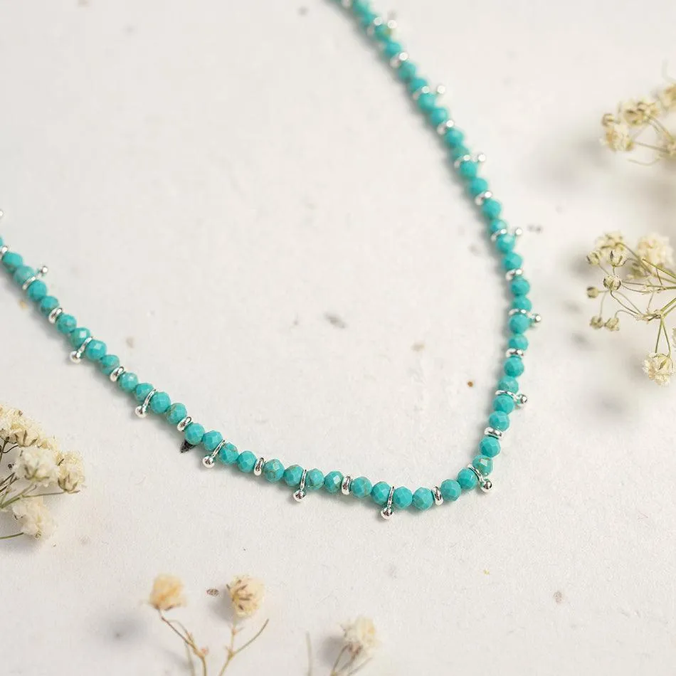 Turquoise Gemstone Necklace