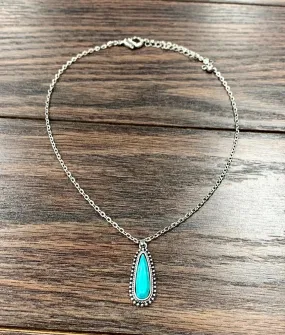 Turquoise Pendant Necklace