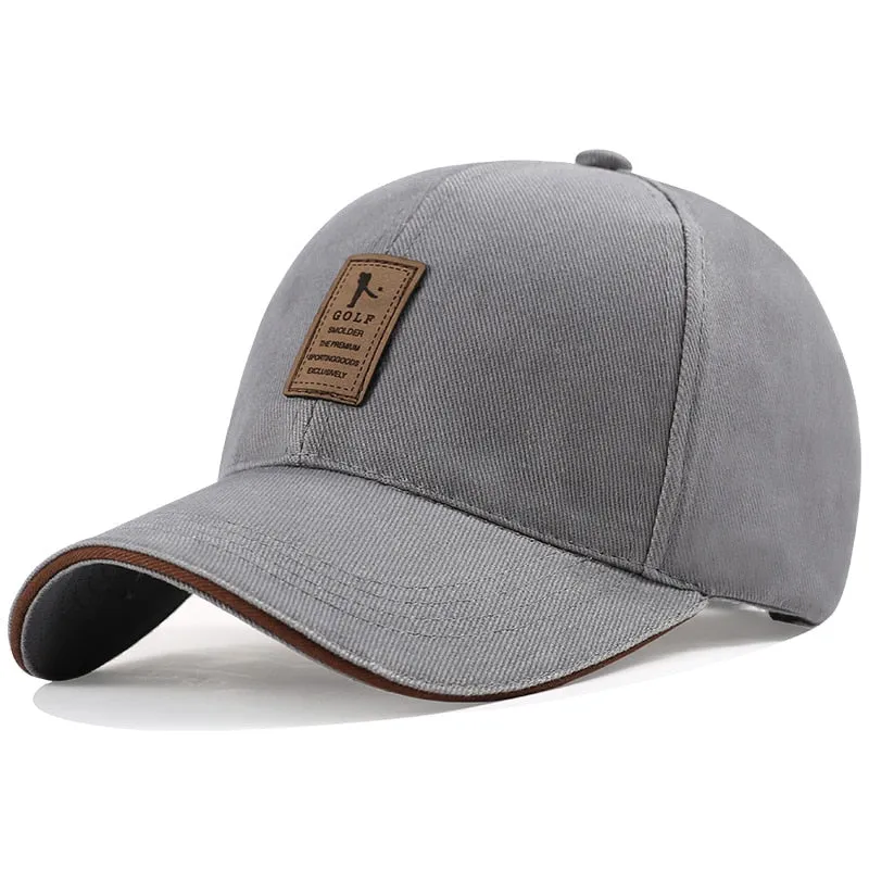 Unisex Fashion Cap Classic Simple Solid Color Baseball Caps For Men & Women High Quality Golf Sports Hat