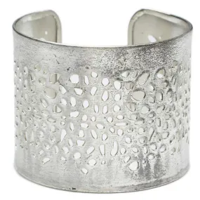 Viti Cuff Bracelet Silvertone