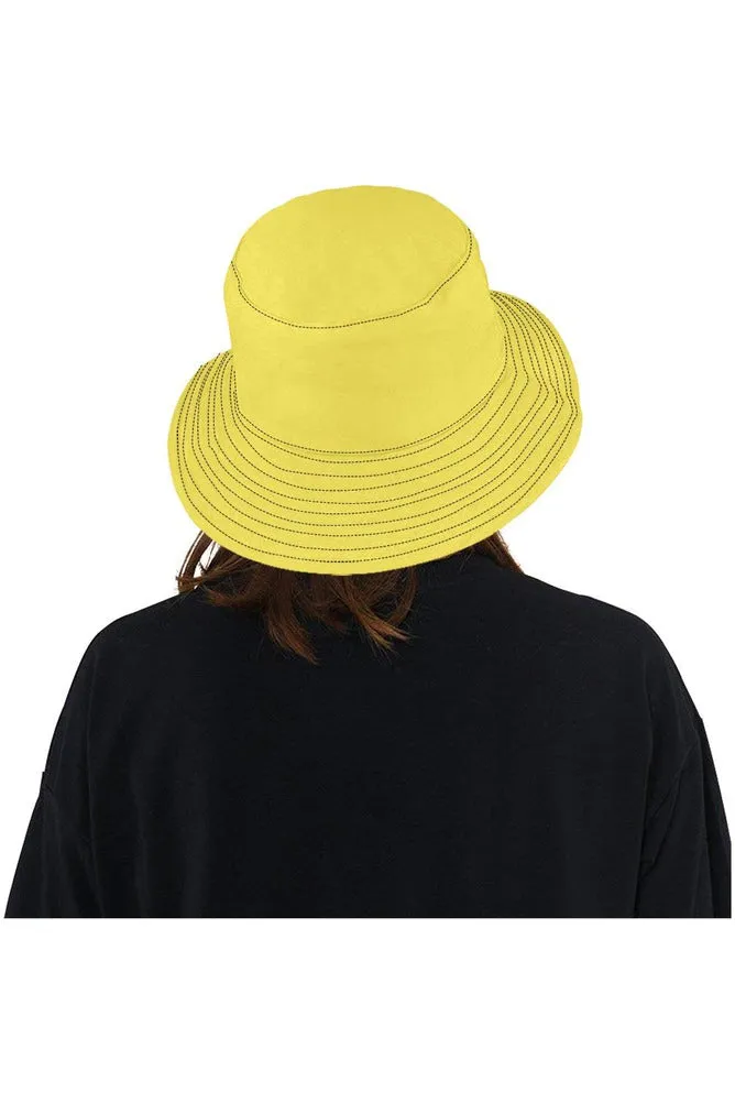 Yellow Skirt All Over Print Bucket Hat